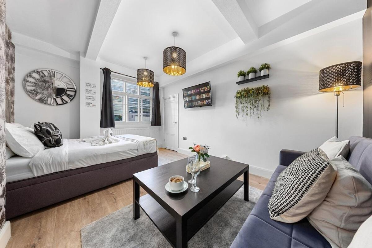 Central London Luxury, Relaxing Apartment! 2 Mins From Paddington Station! Rom bilde