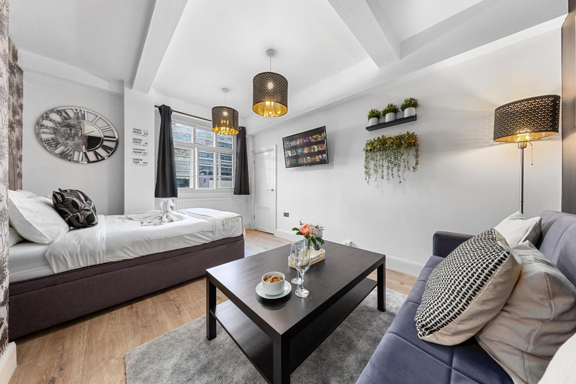 Central London Luxury, Relaxing Apartment! 2 Mins From Paddington Station! Eksteriør bilde