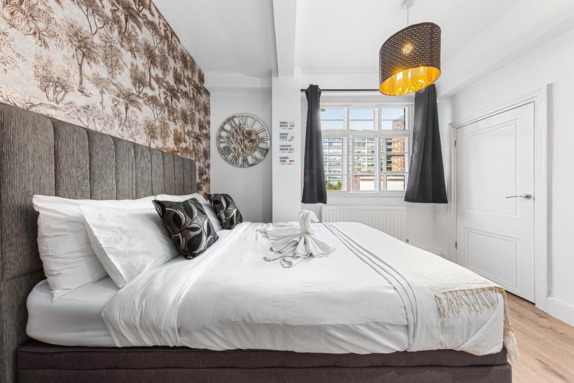 Central London Luxury, Relaxing Apartment! 2 Mins From Paddington Station! Eksteriør bilde