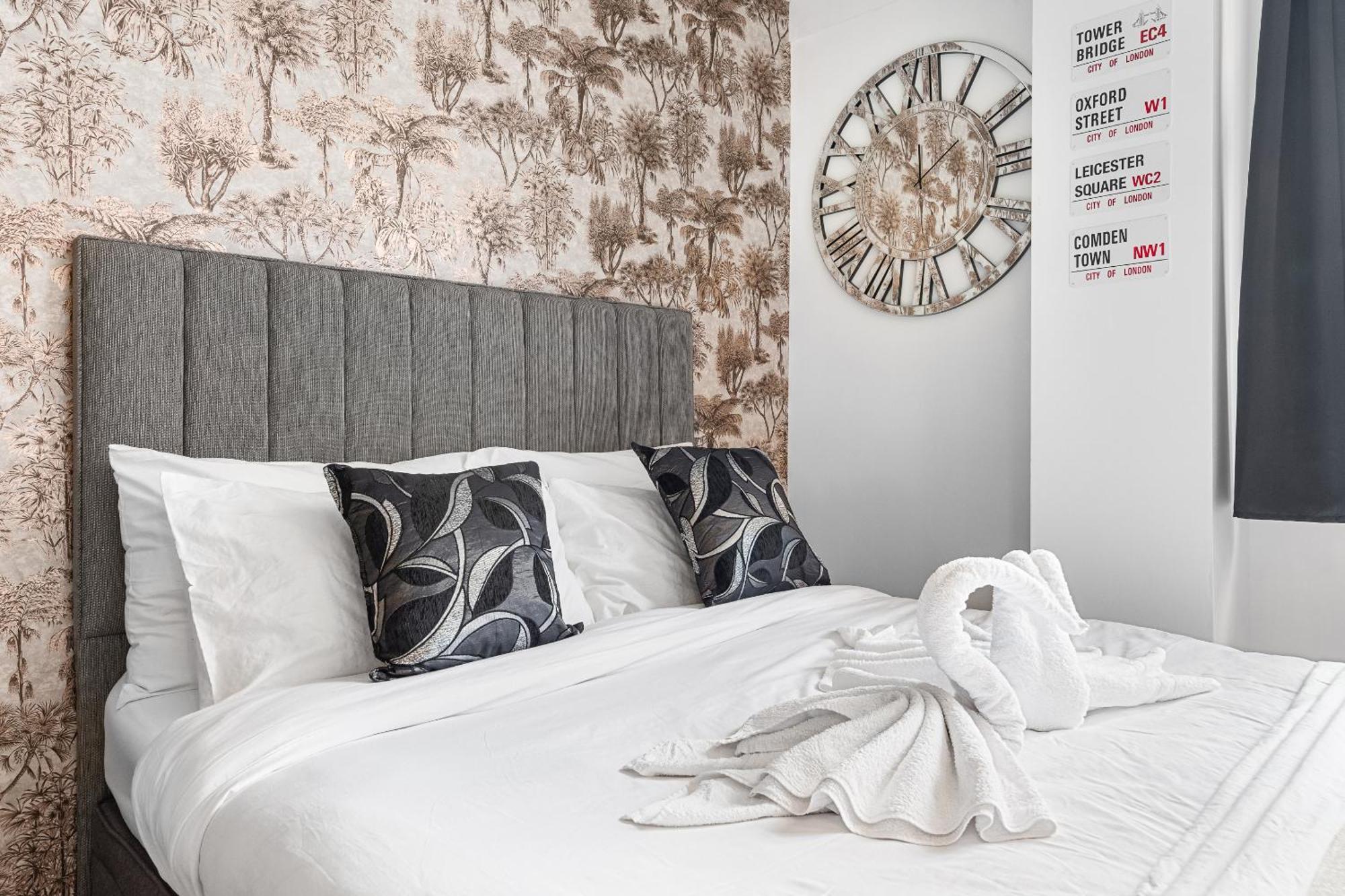 Central London Luxury, Relaxing Apartment! 2 Mins From Paddington Station! Eksteriør bilde
