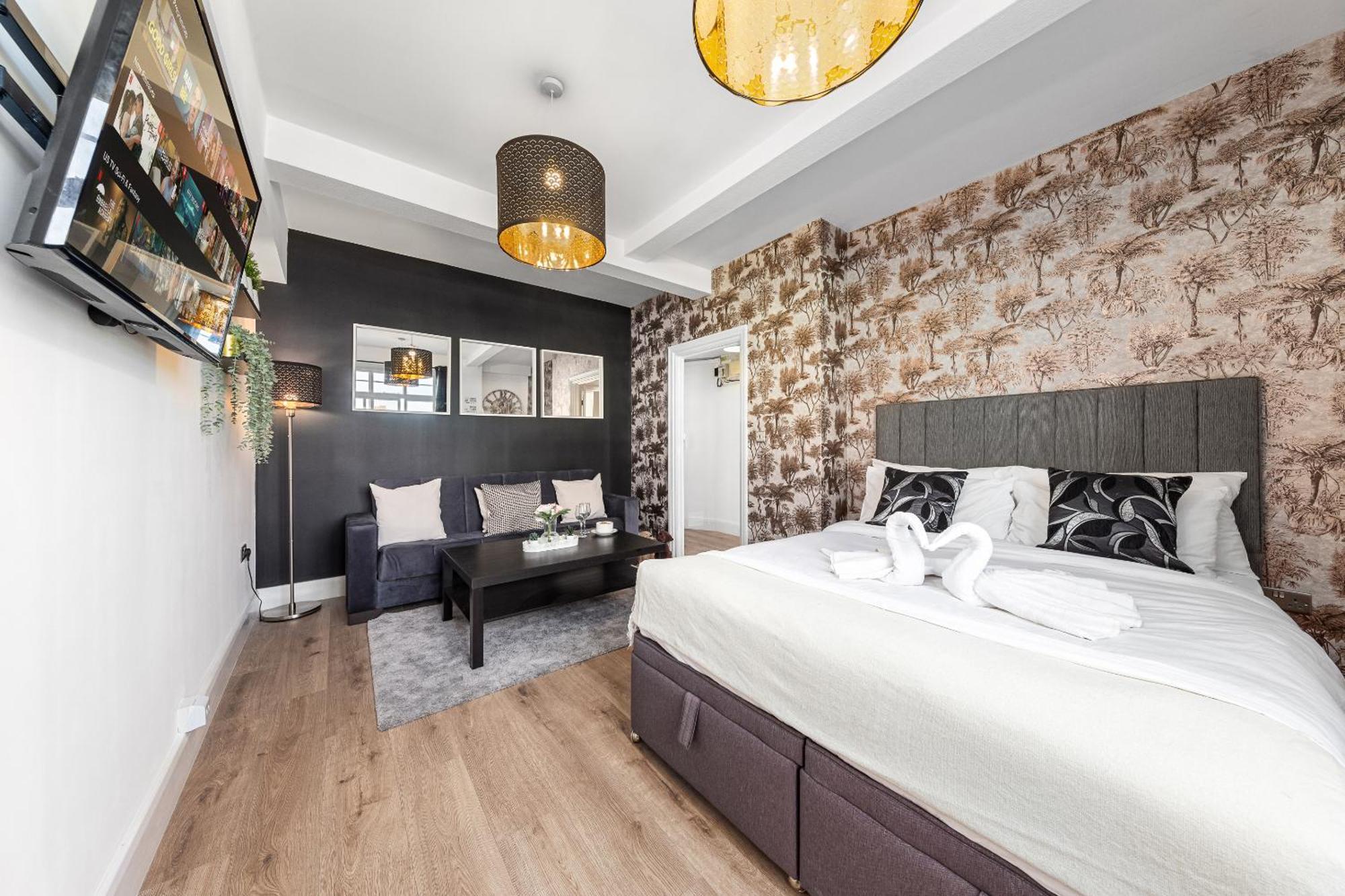 Central London Luxury, Relaxing Apartment! 2 Mins From Paddington Station! Eksteriør bilde