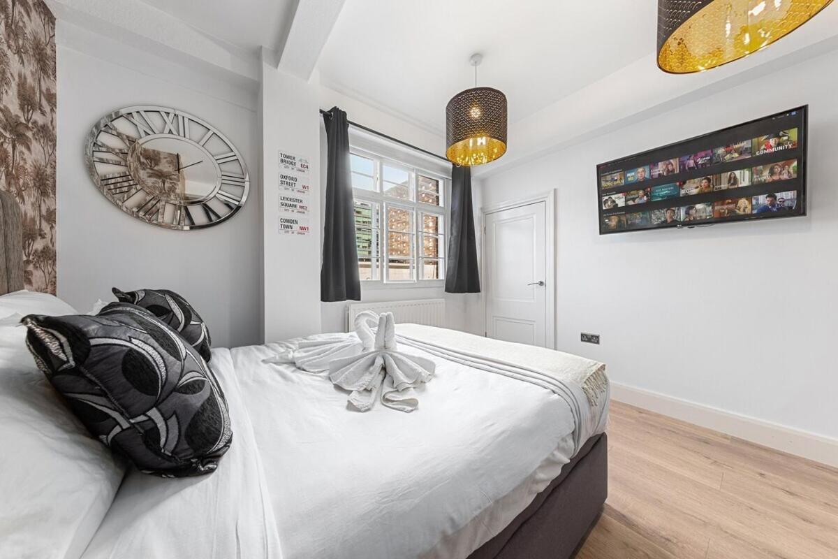 Central London Luxury, Relaxing Apartment! 2 Mins From Paddington Station! Rom bilde