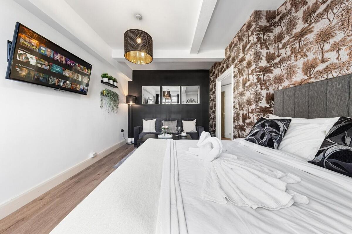 Central London Luxury, Relaxing Apartment! 2 Mins From Paddington Station! Rom bilde