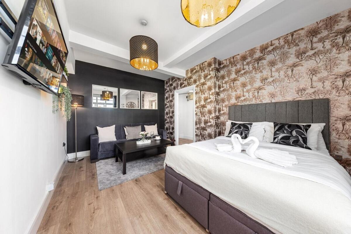 Central London Luxury, Relaxing Apartment! 2 Mins From Paddington Station! Rom bilde